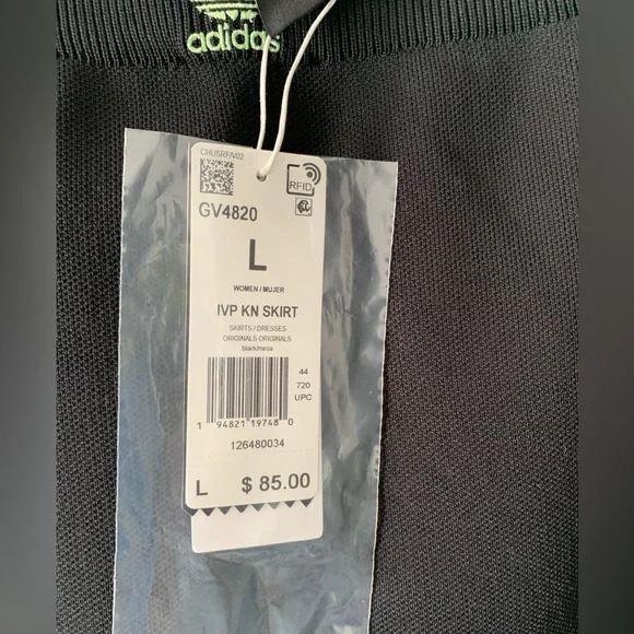 Ivy Park x Adidas Black Skirt Set - Picture 6 of 6